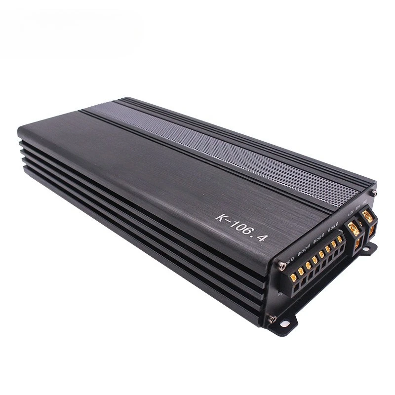 4 * 100W Car Audio Modified AB Class High-power 12V Four-way Car Power Amplifier