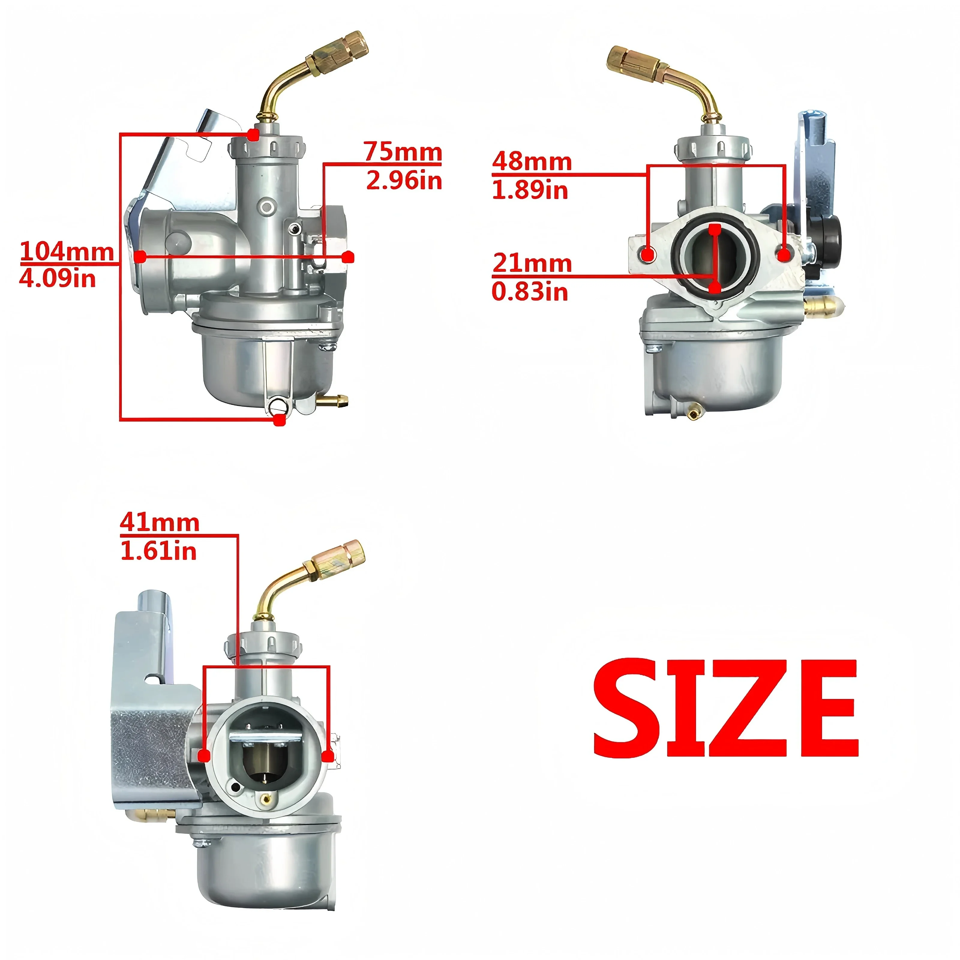 

15003-1694 Карбюратор мотоцикла для Kawasaki KLX110 KLX110L KLX140 KLX140L 2002-2021 KLX 110 14