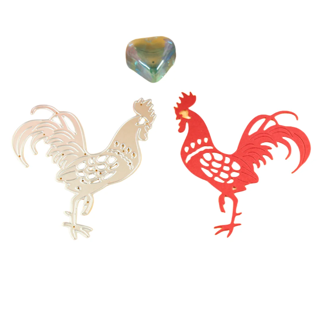 

YINISE Chicken Metal Cutting Dies For ScrapbookIng Stencils CRAFTDIY Album Cards Decoration Embossing Folder Template Die Cutter