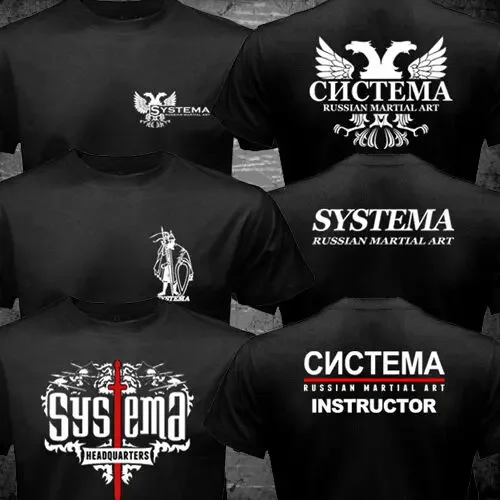 Systema Spetsnaz Russian Army Hand To Hand Combat Men T-shirt Short Sleeve Casual 100% Cotton O-Neck Shirts