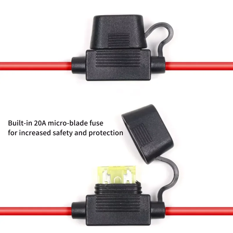 Wire Harness Compatible with NOCO GC008 X-Connect, M10 (3/8in) XL Eyelet Terminal Connector