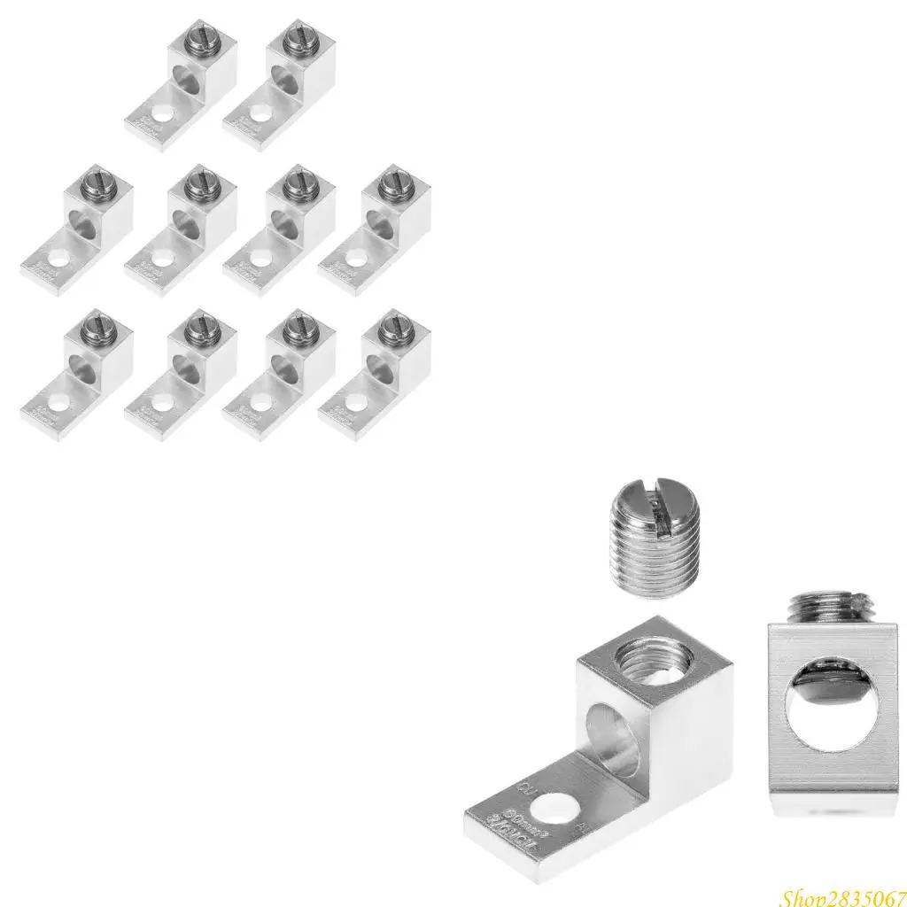 Terminals Blocks High Conductivity Aluminum Grounding Terminals Lug Enduring 831F