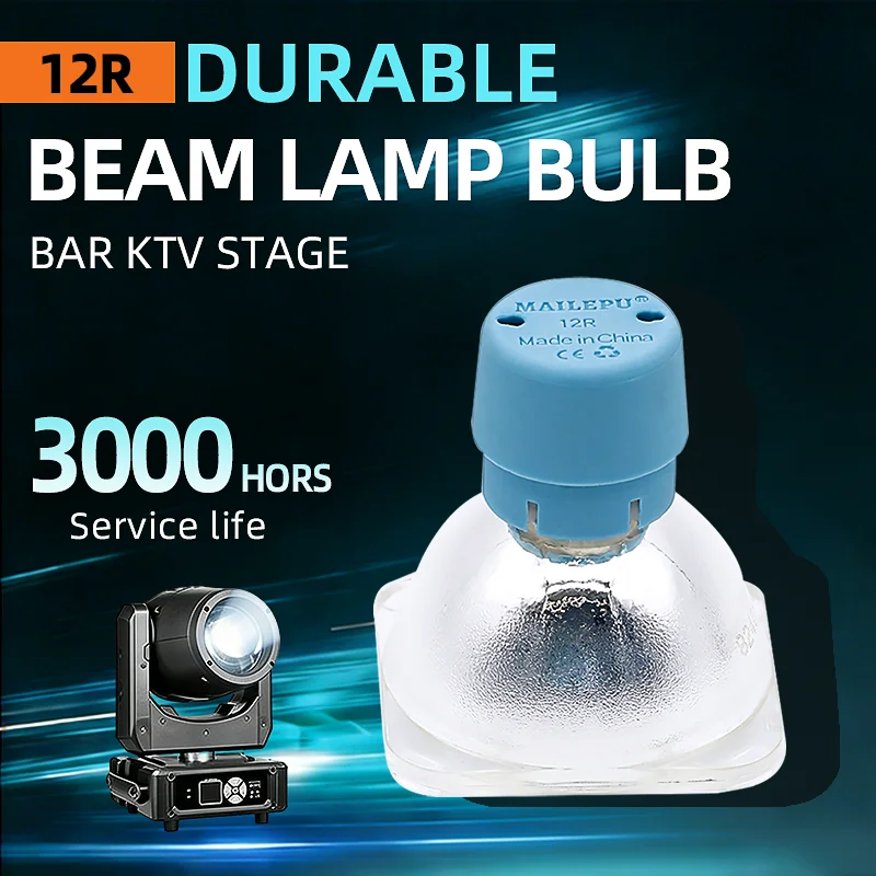 MAILEP Original HRI Series 280W Beam Moving Head Lamp 12R 280W Bulb Metal Halide Lamp
