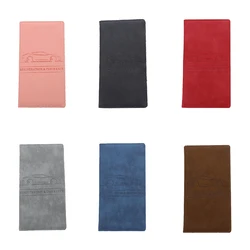 Passport Storage Folder Solid Color Car Driving Documents Credit Card Holders Purse Travel Passport Holder Driver License Bag