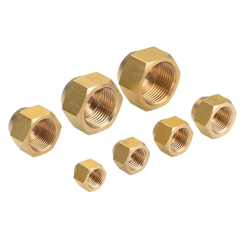 6, 8, 10, 12, 14, 16, 19, 22 мм, раструбная трубка, латунная метрическая внутренняя гайка, сантехнический фитинг для кондиционера