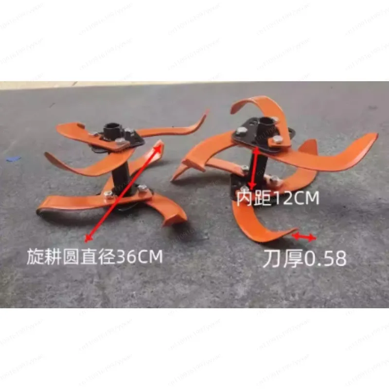 Miniature deep scarifier | Manganese steel structure, suitable for planned deep tillage on hard ground