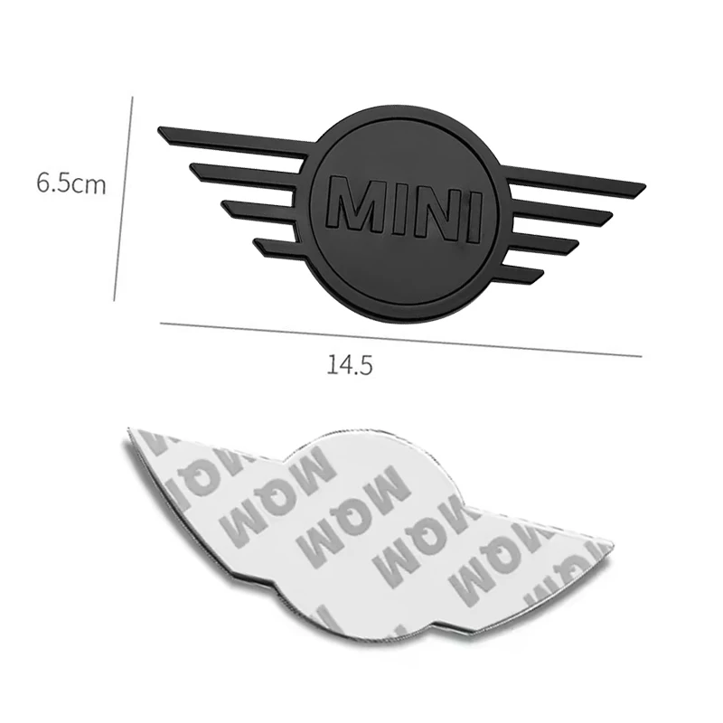 ABS Mini Auto Frontemblem Heckaufkleber Logo für Mini Cooper JCW Works R56 R50 F54 F55 F56 F57 F60 R52 R53 R55 R57 R58 R59 – Detail 11