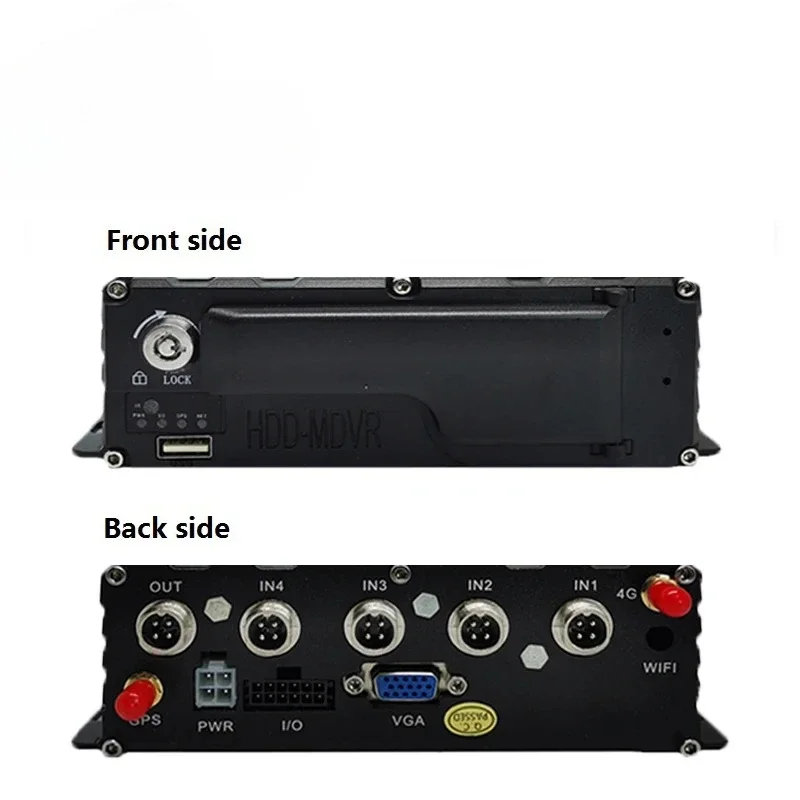High Quality 4 Channel 1080P Vehicle Mobile Dvr Camera Mdvr Mobile DVR Truck GPS Tracker