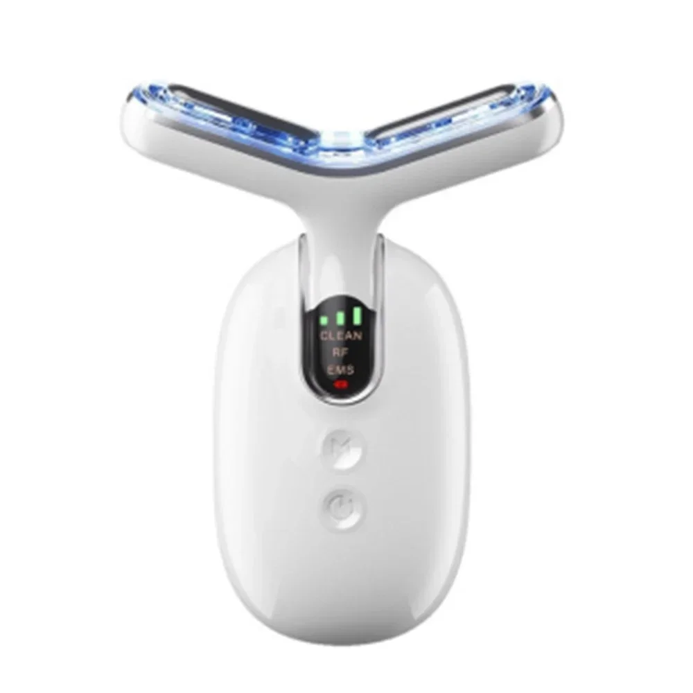 AM-810 Facial Massager V Face Neck Lifting Personal Care RF Red Light Microcurrent Face & Neck Lifting Massager Beauty Machine