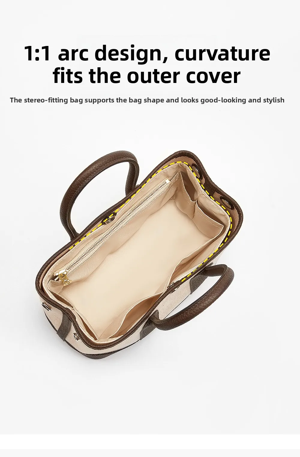 Waterproof Bag Insert Storage For Garden Party23mini Nylon Bag Organizer Insert Bag Support Bag Liner Handbag Bag Accessories
