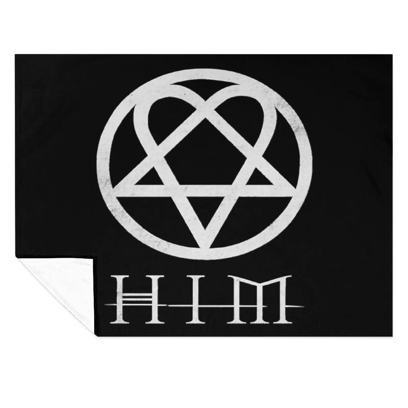 

For Men Women Him Heartagram Band 1991 Awesome For Music Fan Throw Blanket Winter beds Hairys Luxury Designer Warm Blankets