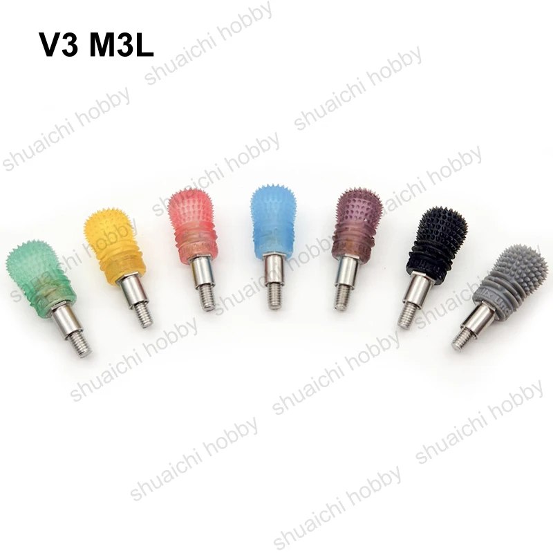 1 زوج طائرة بدون طيار FPV تحكم عن بعد عصا التحكم رافعة المضادة للانزلاق الروك غطاء التحكم عصا V2/V3 M3L لملحقات الجيب RadioMaster