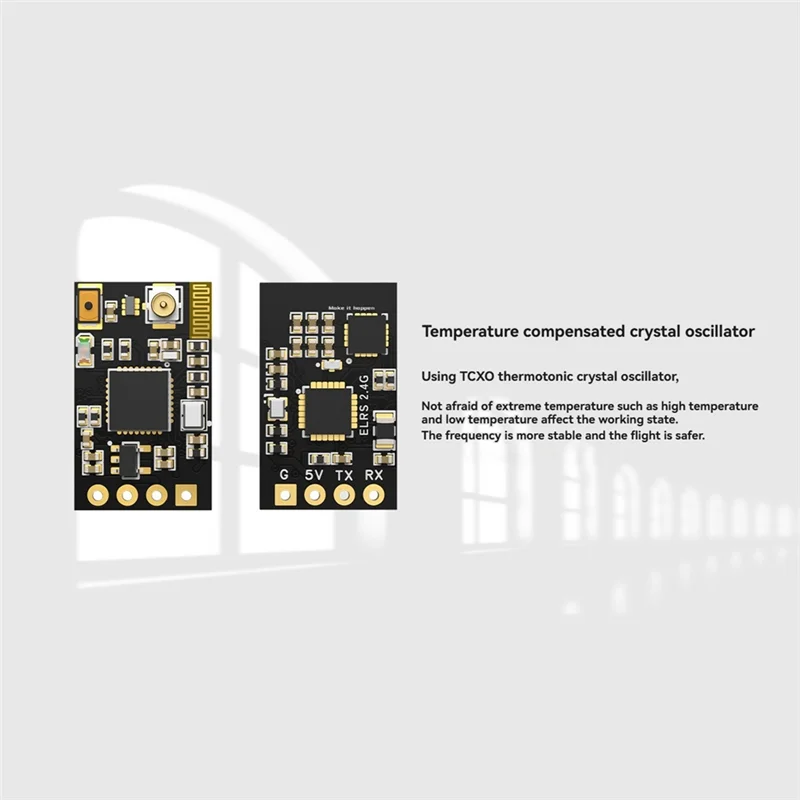 ABGN ELRS Receiver 2.4Ghz NANO RX Diversity Receiver 100Mw Built-Intcxo Forrc FPV Long Range Traversing Drones Parts