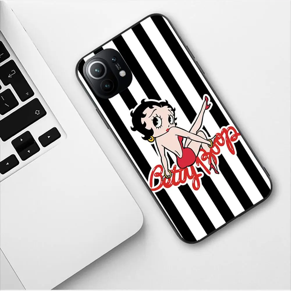 Sexy Girl B-Betty Black Phone Case For Xiaomi 13 12 11T 9 11 10C 9T 8 9SE 11i Lite Ultra Note10 Poco F3 M4 M3 Pro TPU Soft Cover