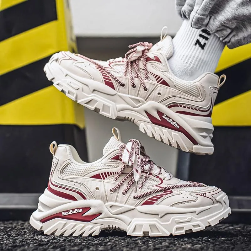 

Туфли для папы нового стиля 2025 года — модные и модные, с низким верхом, толстой подошвой, удобные, для спорта и отдыха, многофункциональные, дышащие