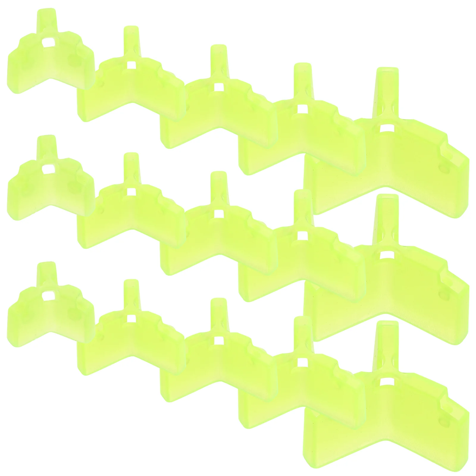 100 Pcs Fishhook Hat Bonnets Hooks Treble Cover Anti-scratch Guard for Fishing Safety Holder Polypropylene Protective Covers image 6