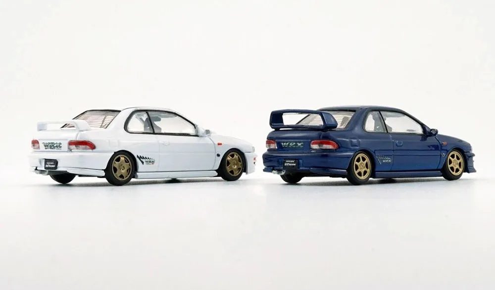 BMC 1:64  Impreza WRZ Type-R3-6 Gen Diecast Alloy Toy Cars Simulation Model By BM Creations For Collection gift