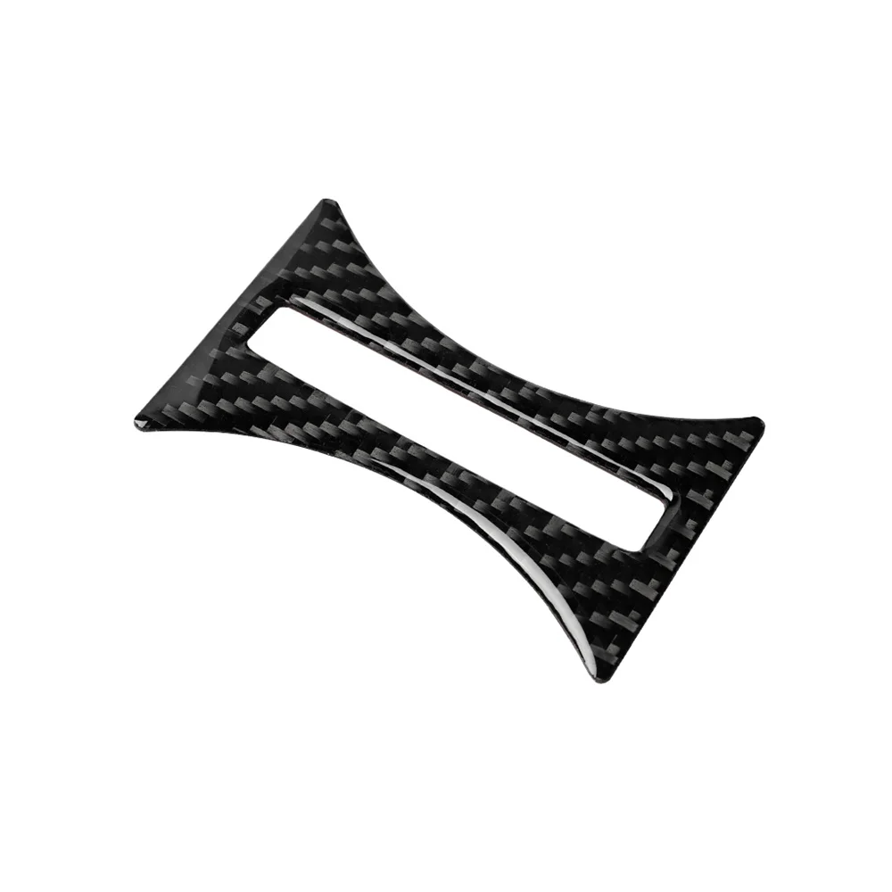 Carbon Fiber Car Accessories Interior Cup Holder Decor Car Sticker For Mercedes W169 W117 W156 A Class CLA GLA Car Styling