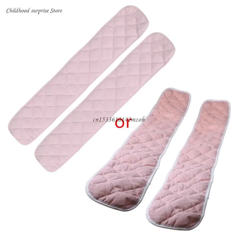 Baby Veilig Tandjes Kauwen Ademend Gewatteerde Wieg Bumper Veilige Katoenen Protector Dropship