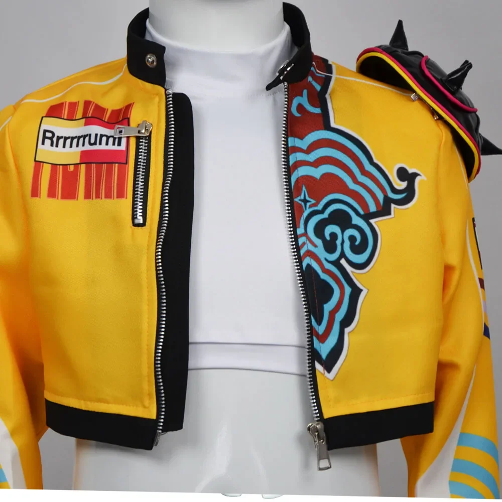 Children Cosplay Performance Costume Outfit K-POP Rumi Group Concert Halloween Clothes Earring Accessory Outfit Size 110-160