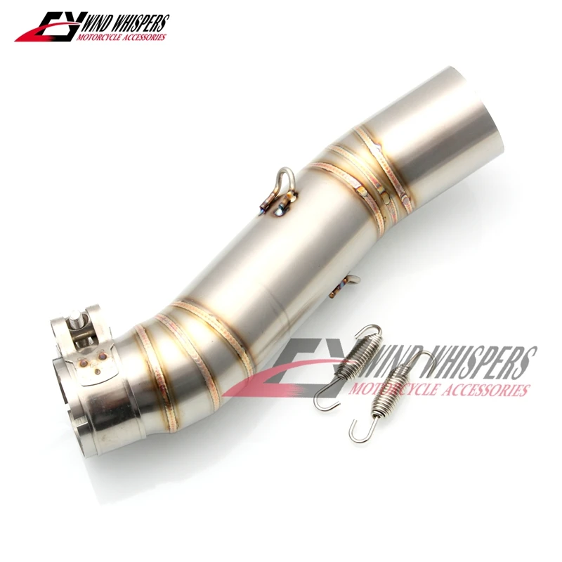 Motorcycle Exhaust Muffler Middle Pipe Connector Adapter Fit For HONDA CB400X CB500X CB500F CBR400R CBR500R CB CBR 400 500 X F R