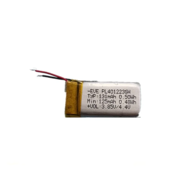 Newly upgraded PL401223GH 3.85V 125mAh Watch Battery for Xiaomi Mi Band 5 M2129B1/M2130B1/M2140B1 with 2-Wire Batteries