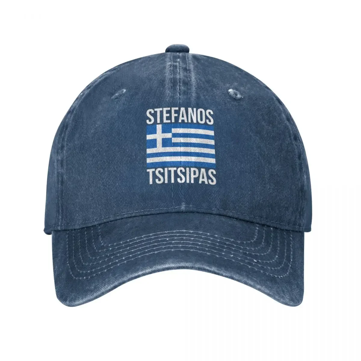 Tsitsipas right handle Baseball Cap Fashion Beach Mountaineering Golf Hat Women Men'S