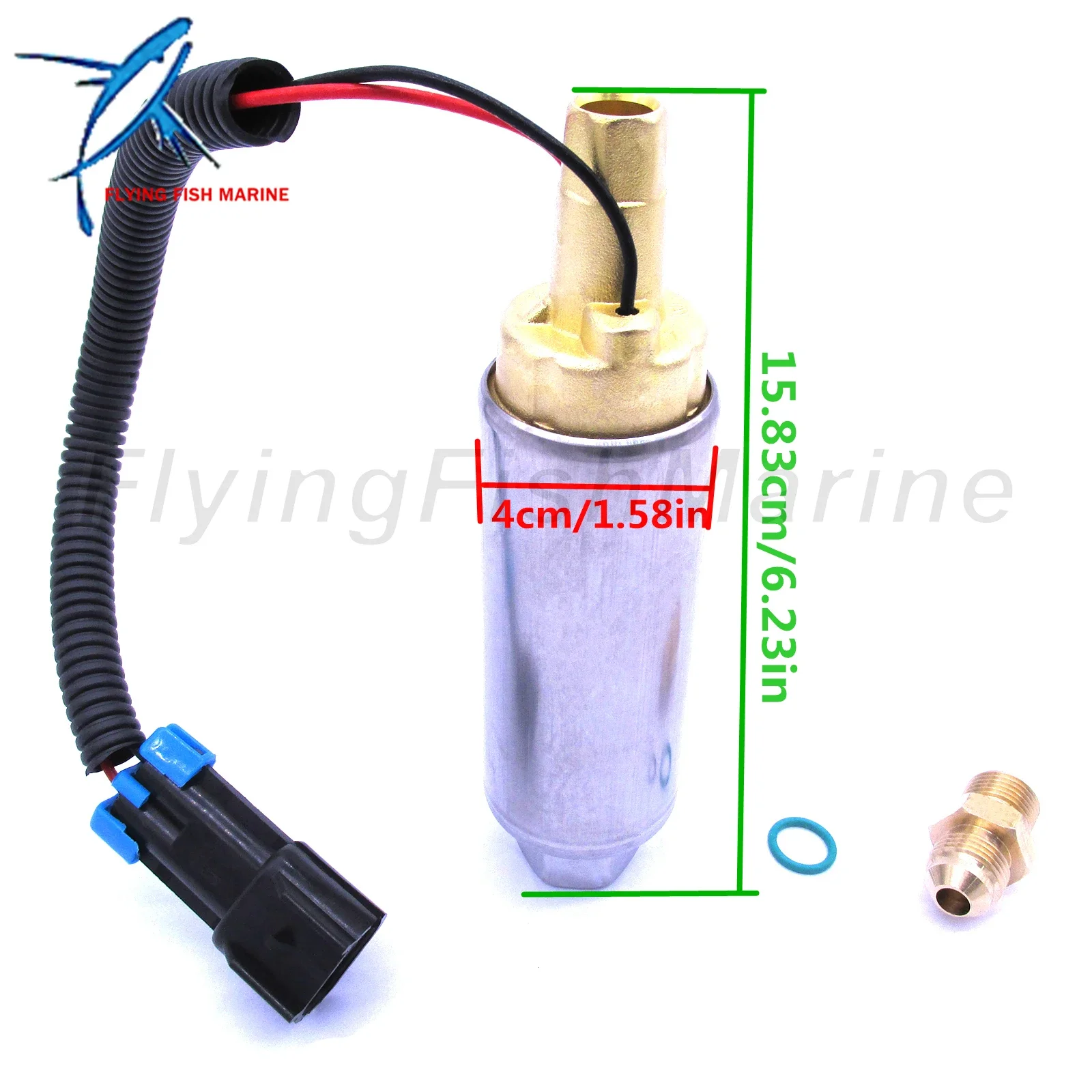 Outboard Engine 861156A1 Electric Fuel Pump for Mercury Mercruiser 4.3 5.0 5.7 7.4 8.2 EFI MPI V6 V8 305 350 377 454 502 Fuels