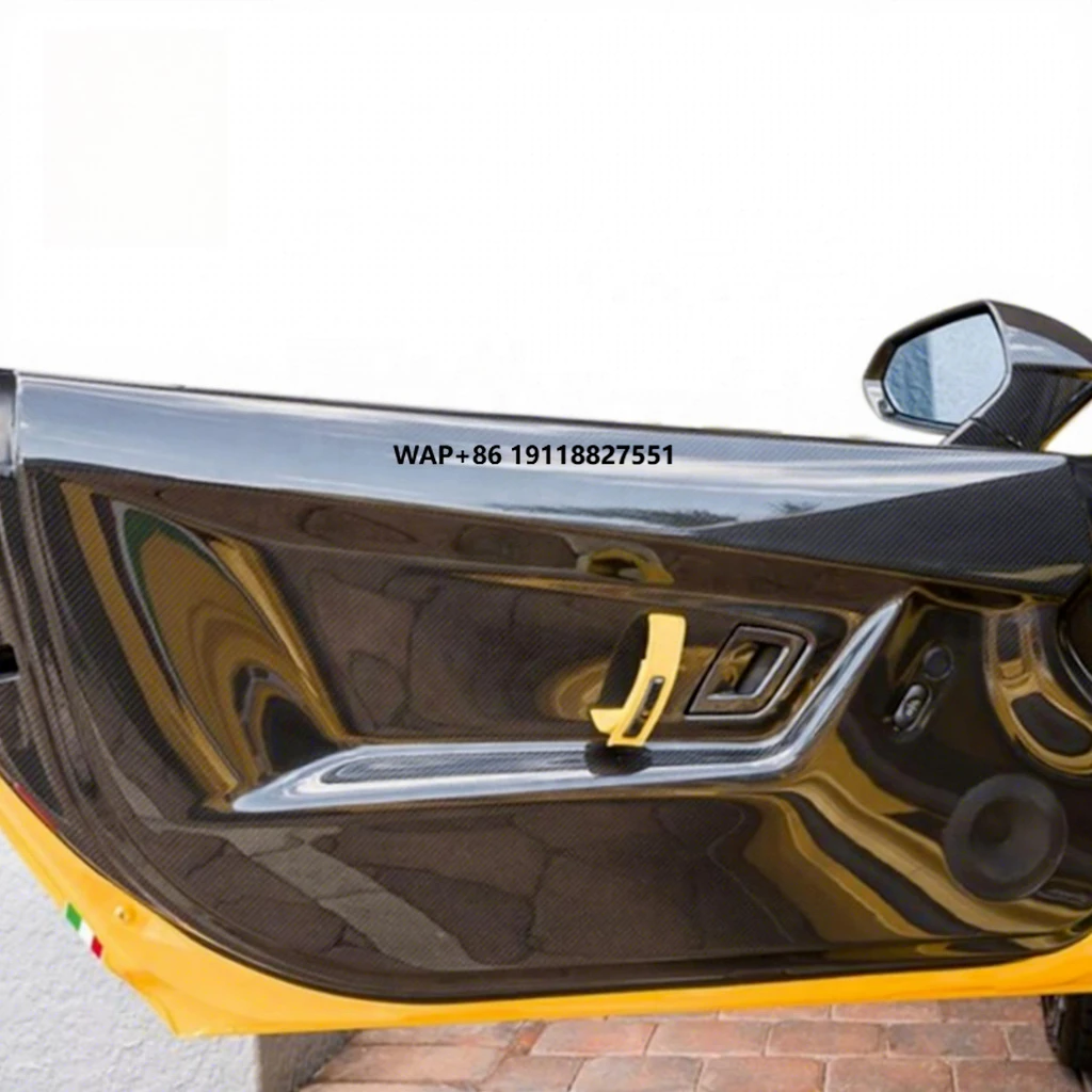 Fabricante Chinês de Peças Automotivas Internas: Painéis de Porta em Fibra de Carbono Seca para Lamborghini Gallardo LP550, LP560, LP570
