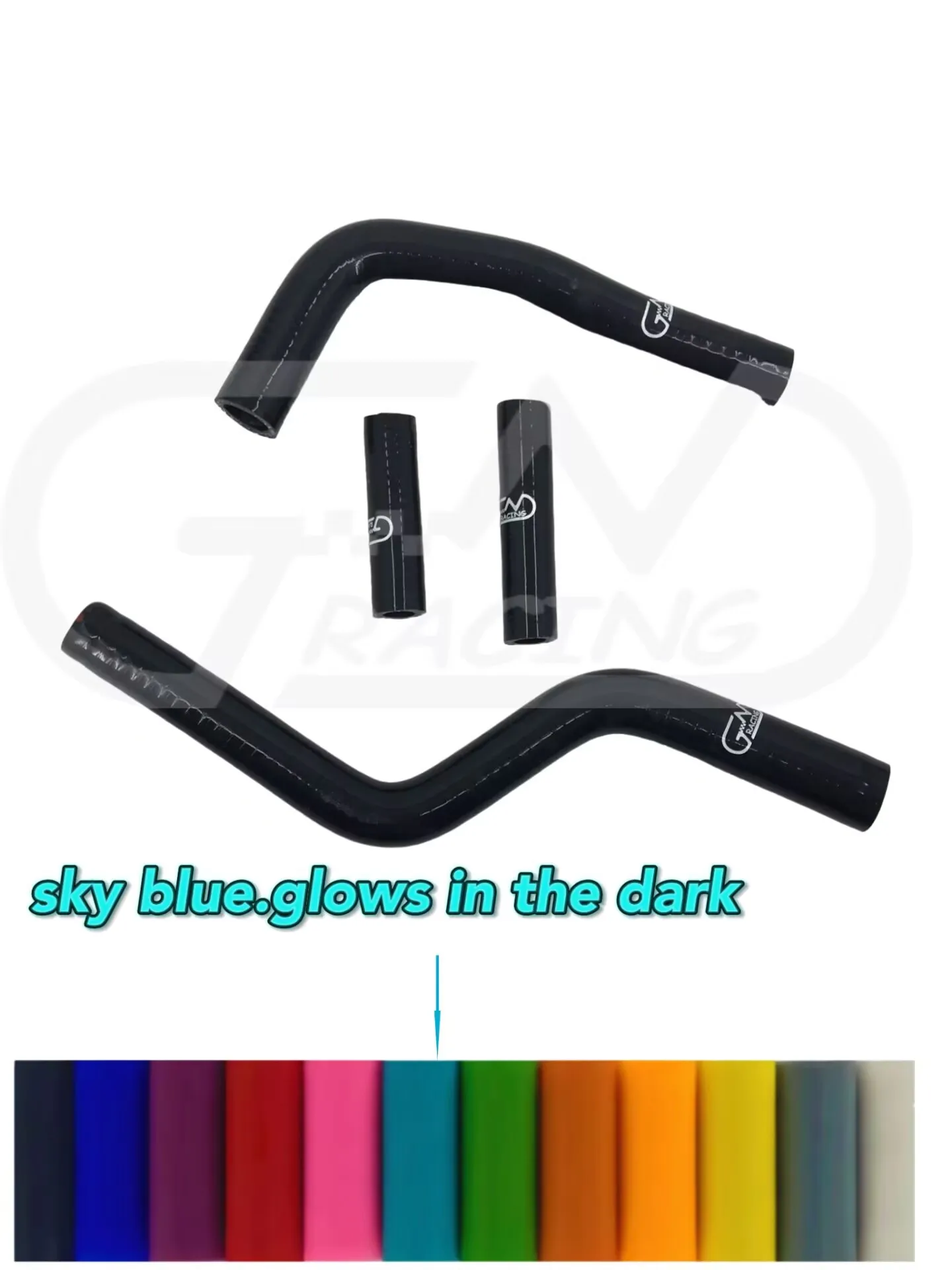 

JNRACING Motorcycle Fit 2002-2021 Yamaha YZ125 YZ 125 2003-2009 Silicone Radiator Coolant Hose Tube Pipe Kit