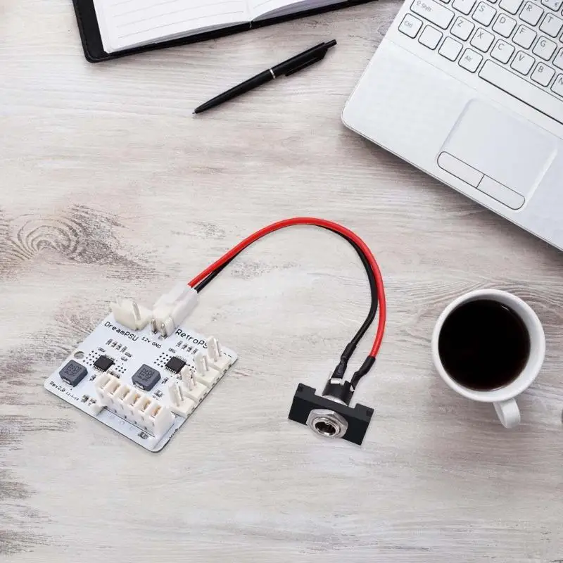 บอร์ดจ่ายไฟสำหรับอุปกรณ์เสริมสำหรับเล่นเกม Dream Cast ติดตั้งพลังงานสำรองอย่างรวดเร็ว