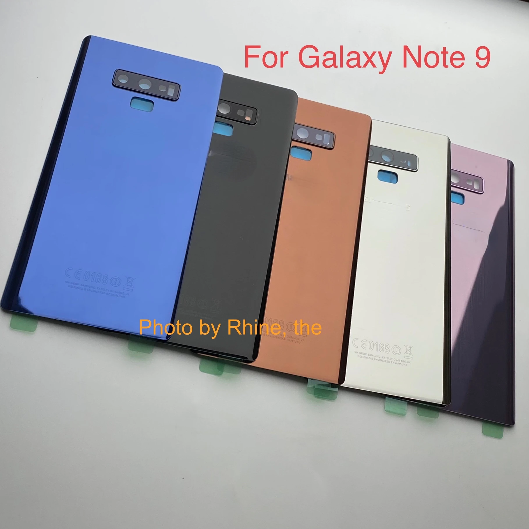 

Back Battery Cover Door Housing Replacement For SAMSUNG Galaxy Note 8 N950 SM-N950F Note 9 N960 SM-N960F Rear Glass Case Parts