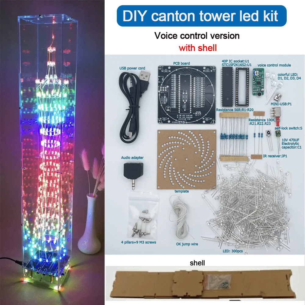 

canton tower led kit with sell