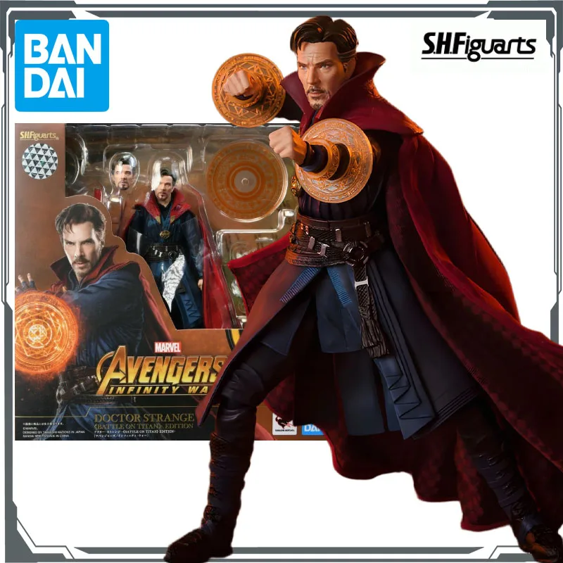Bandai Originele S.H.Figuarts Avengers Doctor Strange 155mm Anime Actiefiguren Speelgoed voor Jongens Kerstcadeau Collectible Model