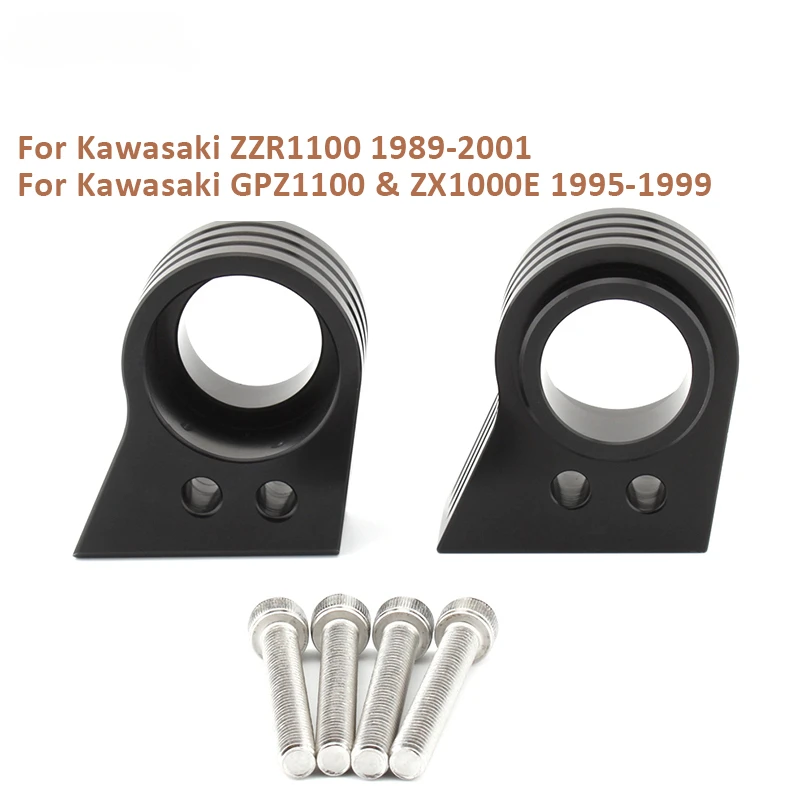 2PCS Motorcycle Handle Bar Riser Kit For Kawasaki ZZR1100 1989-2001 GPZ1100 ZX1000E 1995-1999 ZZR GPZ 1100