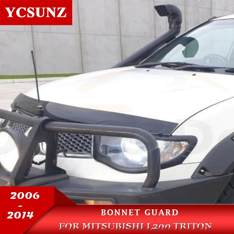 

Bonnet Guard Protector For Mitsubishi L200 Triton 2006 2007 2008 2009 2010 2011 2012 2013 2014 Double Cabin Car Accessories