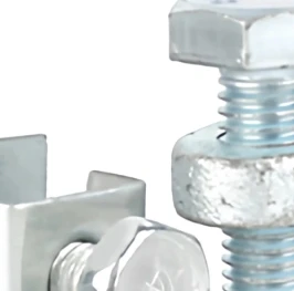 Zinc Plated Cast Iron C-Type Beam Clamps 18-45mm Tiger Clamps for Pipe Hanger Electrical Conduit Mounting