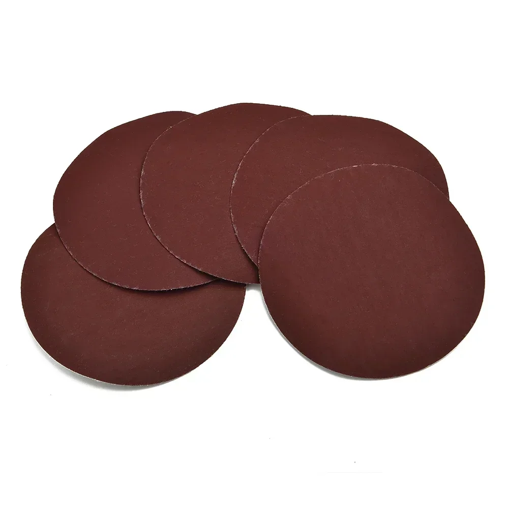 30 stücke 100mm 4 Zoll Haken Schleife Schleifpapier 320 400 600 800 1000 1500 Grit Sander Disc Schleifen polieren Pad Für Polnischen Maschine