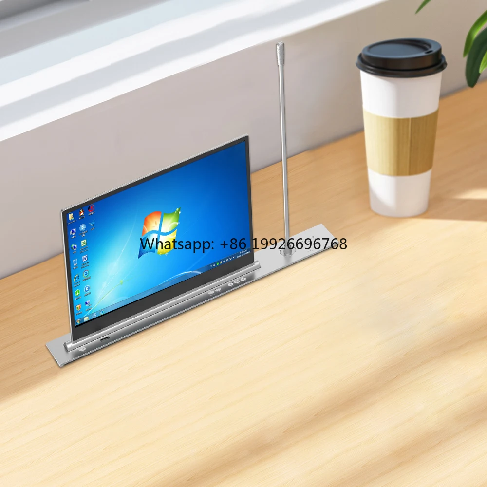 

21.5 Inch LCD Conference System Lifter Conference Systems Custom 15.6/17.3/18.5 Computer Lifter for Smart Meeting Rooms factory