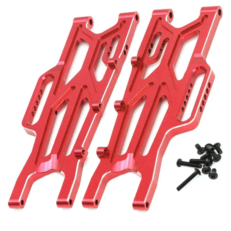 Braços de Suspensão Traseira Metálica Braço Oscilante Ara330710 Arrma 10 Kraton 4×4 4s v2 Blx Peças de Atualização do Carro rc