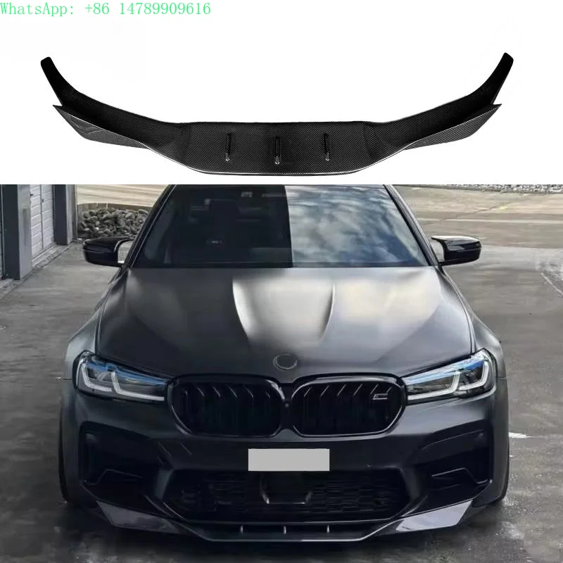 Full Custom Build With Old-to-new Body Kit ConversionF90 M5 LCI RKP Style Carbon Fiber Front Lip For M5 2021-2023Body KitOld To