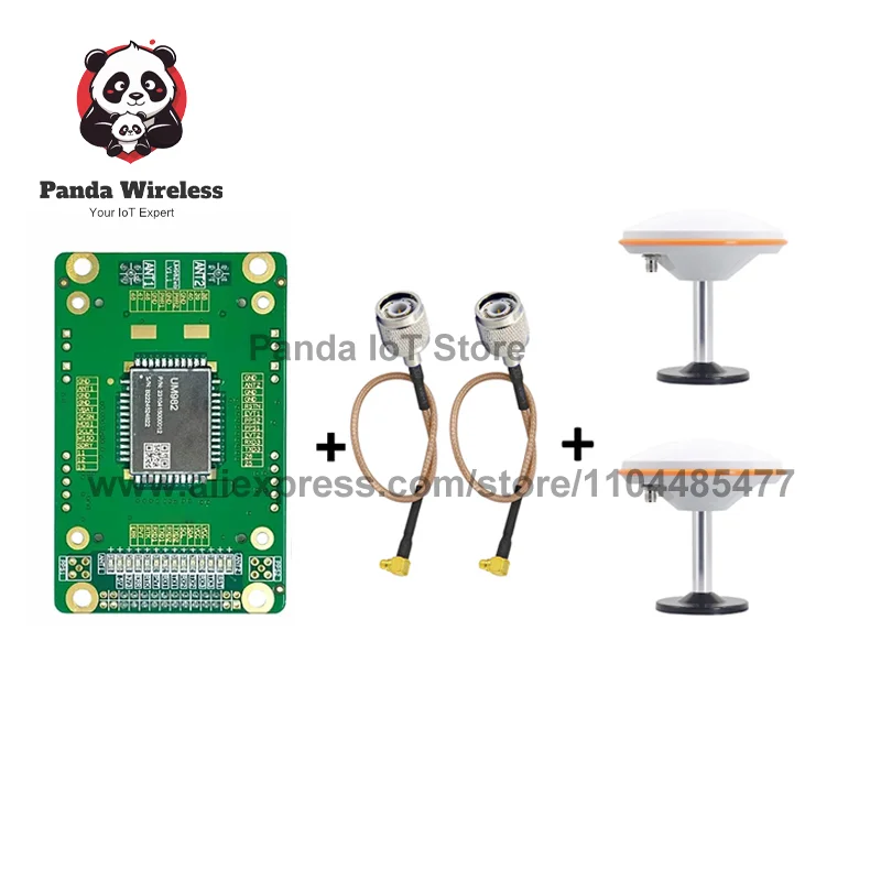 GNSS RTK Base Rover-UM982 OEM Kit UM982D4 USB Type C GPS/Beidou/Glonass/Galileo High-Precision Directional Master Base Station