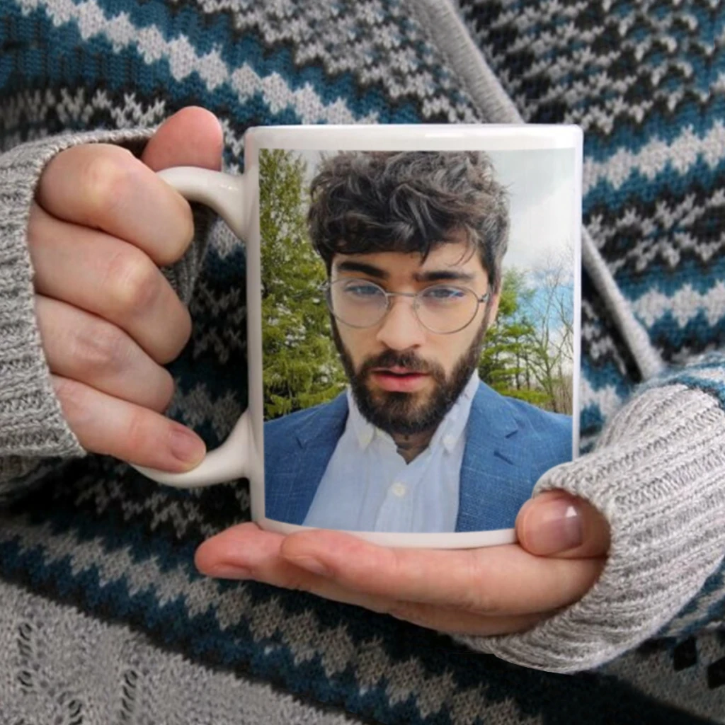 Singer Z-Zayn M-Malik Ceramic Mug Cute Coffee Tea Milk Stave Mugs And Cups with Handle Novelty Gifts