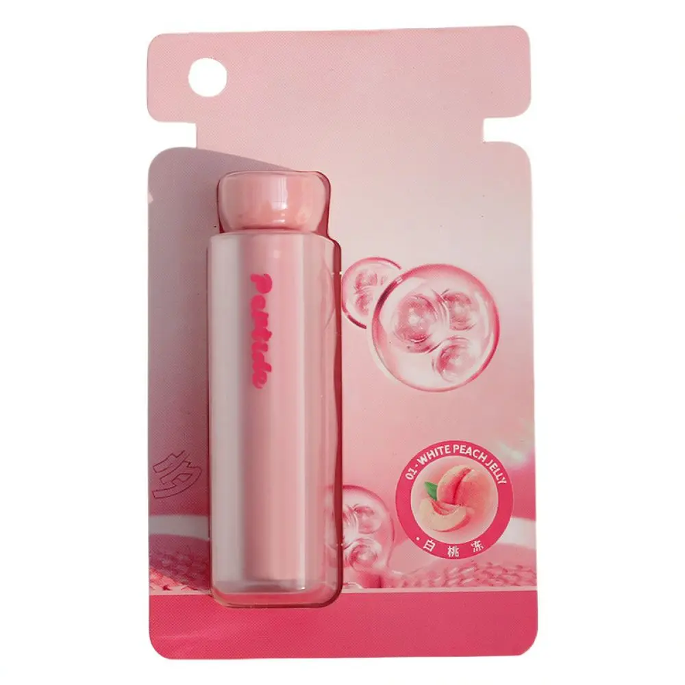 Moisturizing Peptide Tinted Lip Balm Lipstick For Women Natural Sheer Glow Hydrating Nourishing Repair Care Daily Lip Treatment