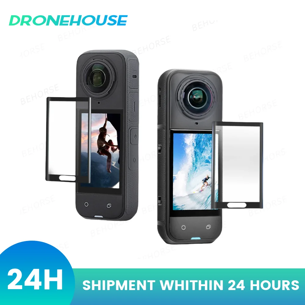 3D Gebogene Gehärtetem Glas Film Für Insta360 X5 Anti-scratch HD Screen Protector Film Für Insta360 X4 Sport Kamera Zubehör