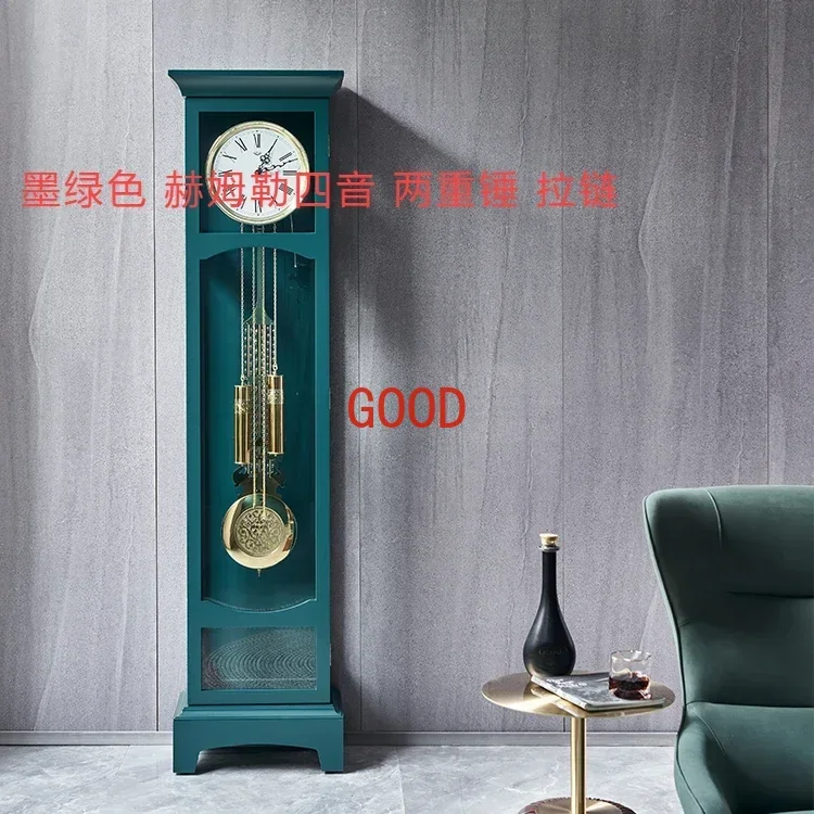 German Living Room the Grandfather Clock Light Luxury Modern Household Minimalist Fashion Clock Italian Large Pendulum Clock