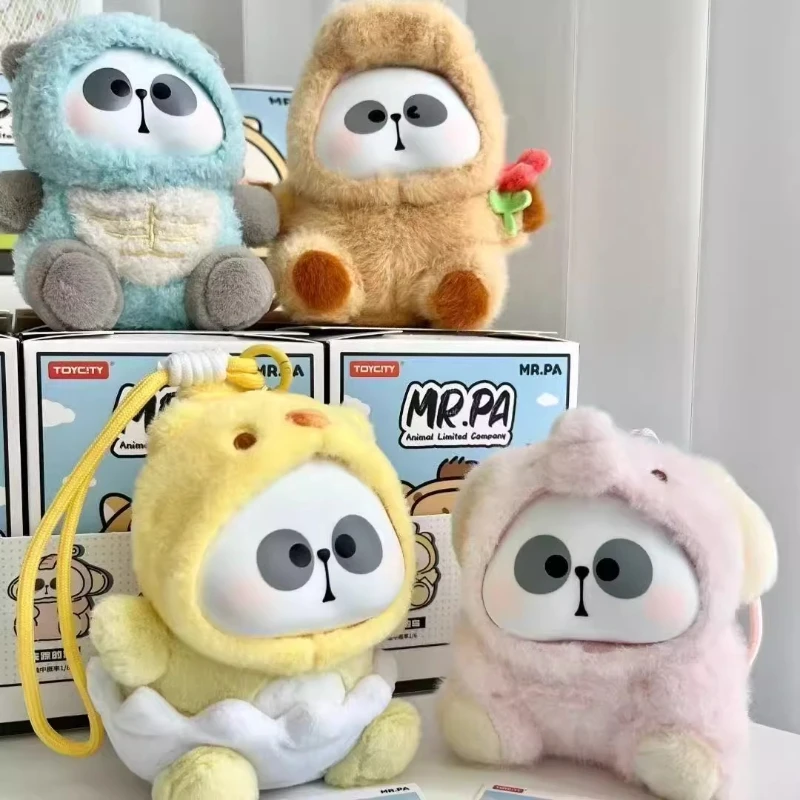 미스터파 동물 유한회사 시리즈 블라인드 박스 귀여운 미스터파 애니메이션 피규어 미스터리 박스 장난감 가방 펜던트 방 장식 생일 서프라이즈 선물