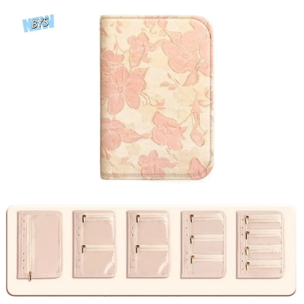

Butterfly Flower Pattern Jewelry Storage Bag Anti-oxidation Grid Storage Jewelry Organizer Space Saving Multi-layer
