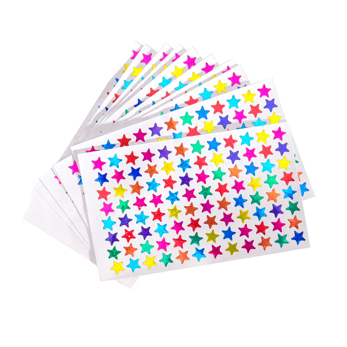 

4800 Pcs Kid Stickers Five-pointed Star for Kids Colorful Decal Colored Child