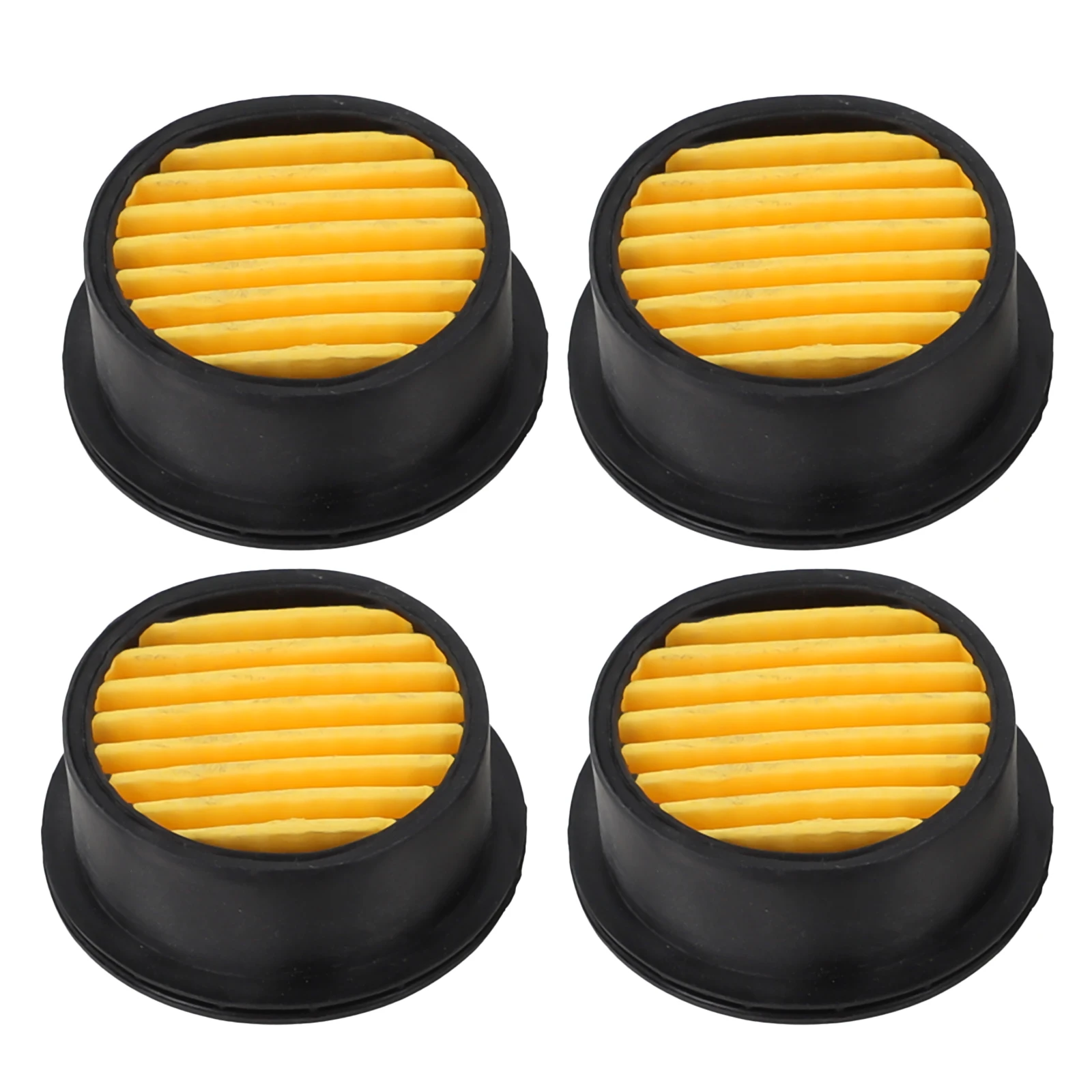 4Pcs Air Compressor Filter Kit Element Silencer Muffler Filter Vacuum Cleaner Pump Element Inside Air Filter Set 6*2.5cm